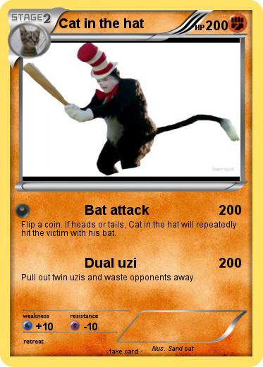 Pokemon Cat in the hat