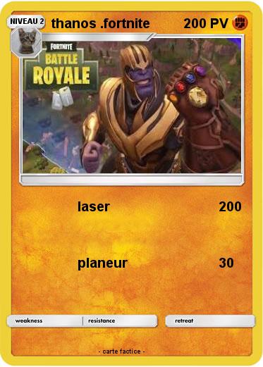 Pokemon thanos .fortnite