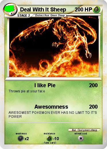 Pokemon Deal With It Sheep