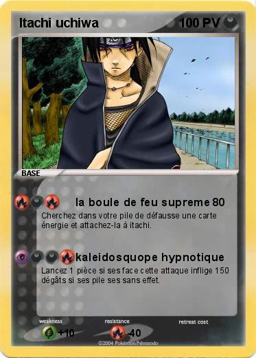 Pokemon Itachi uchiwa