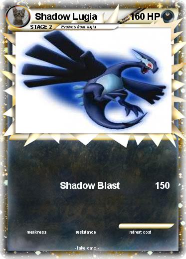 Pokemon Shadow Lugia
