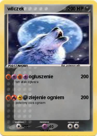 Pokemon wilczek