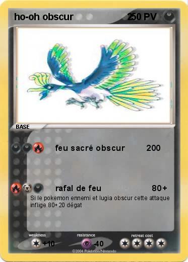 Pokemon ho-oh obscur                     2