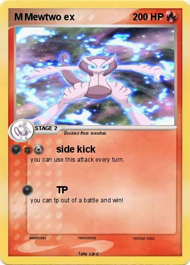 Pokemon M Mewtwo ex