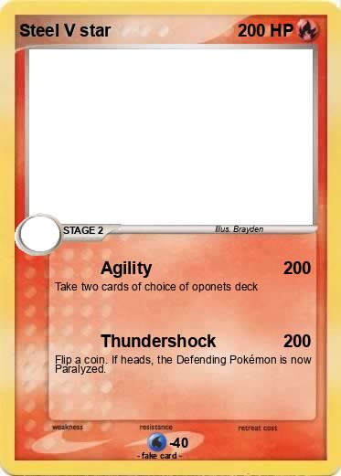 Pokemon Steel V star
