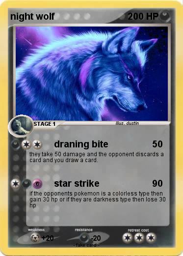 Pokemon night wolf