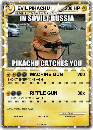Pokemon EVIL PIKACHU