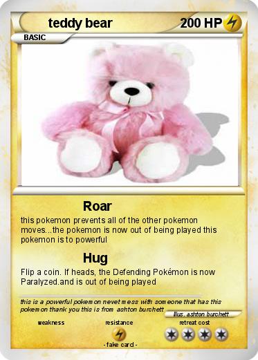 Pokemon teddy bear