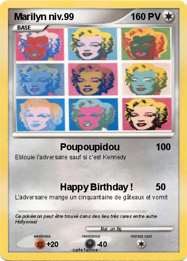 Pokemon Marilyn niv.99