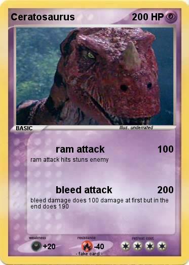 Pokemon Ceratosaurus