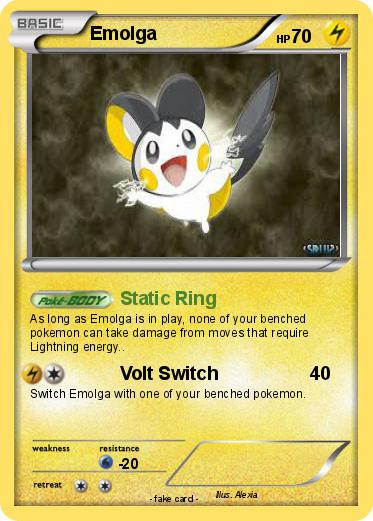 Pokemon Emolga