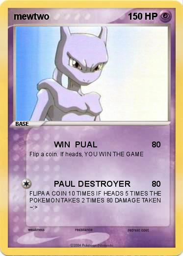 Pokemon mewtwo 