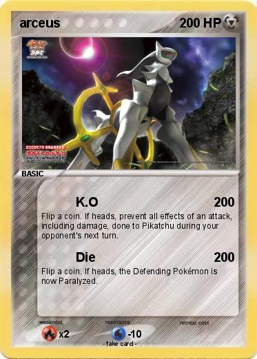 Pokemon arceus