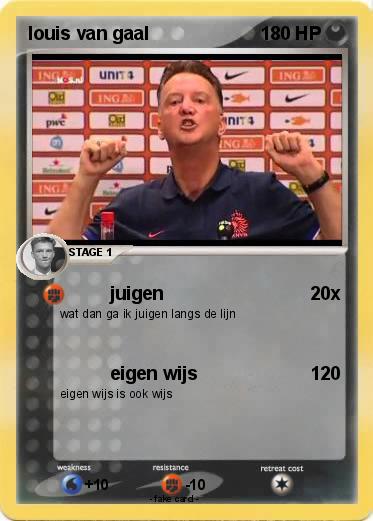 Pokemon louis van gaal