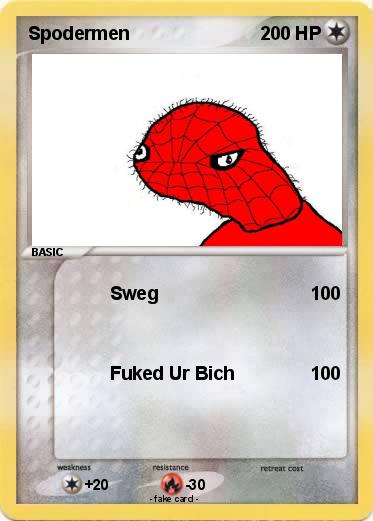 Pokemon Spodermen