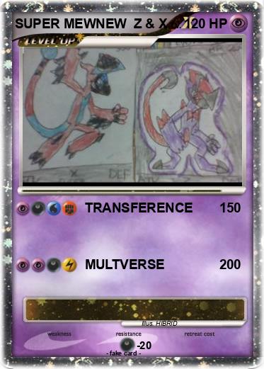 Pokemon SUPER MEWNEW  Z & X