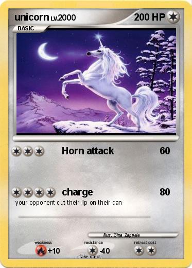 Pokemon unicorn