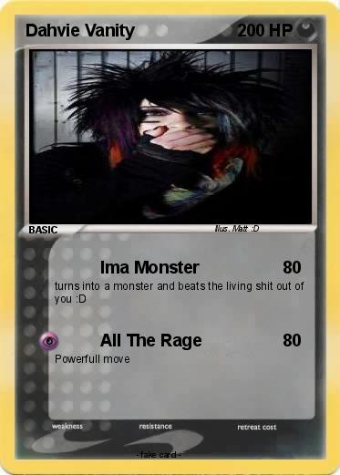 Pokemon Dahvie Vanity