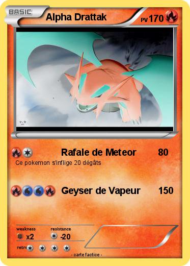 Pokemon Alpha Drattak