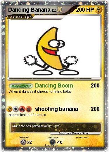 Pokemon Dancing Banana
