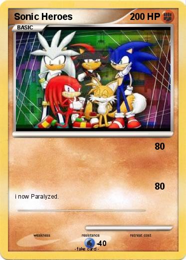 Pokemon Sonic Heroes