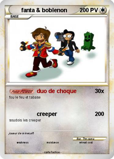 Pokemon fanta & boblenon