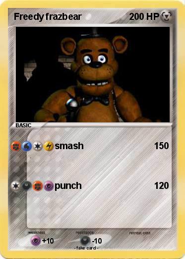 Pokemon Freedy frazbear