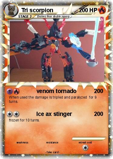 Pokemon Tri scorpion