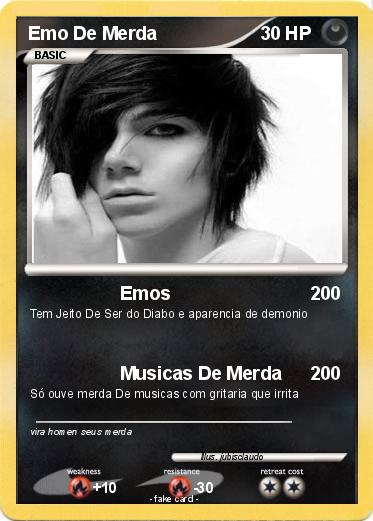 Pokemon Emo De Merda