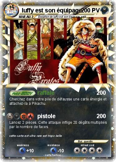 Pokemon luffy est son équipage