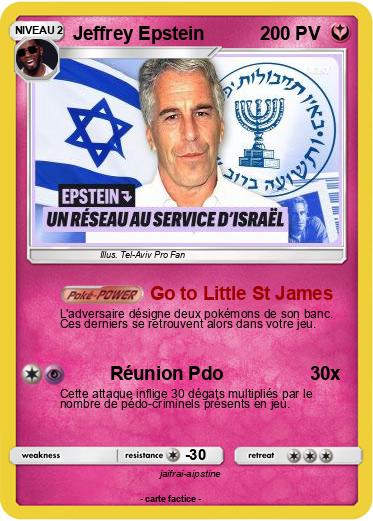 Pokemon Jeffrey Epstein