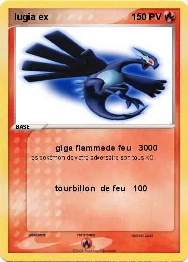 Pokemon lugia ex