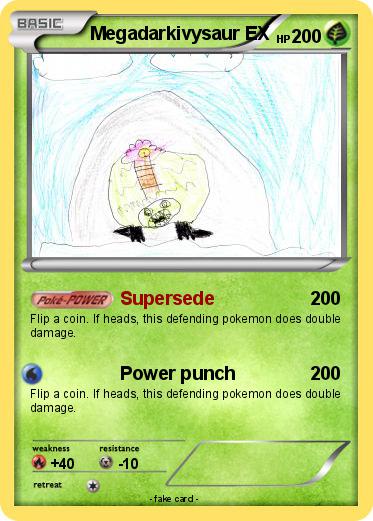 Pokemon Megadarkivysaur EX
