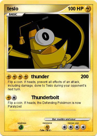 Pokemon teslo