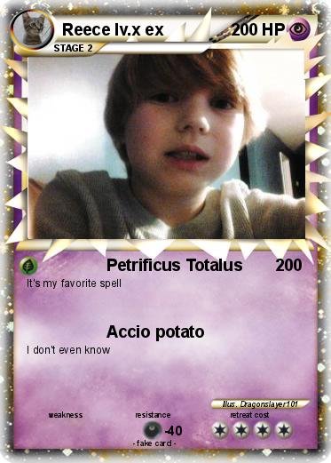 Pokemon Reece lv.x ex