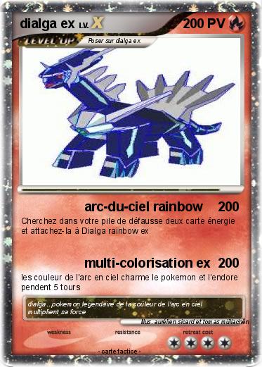 Pokemon dialga ex