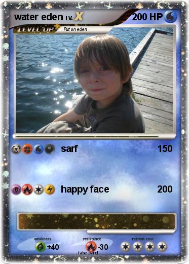 Pokemon water eden