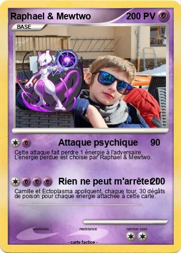 Pokemon Raphael & Mewtwo