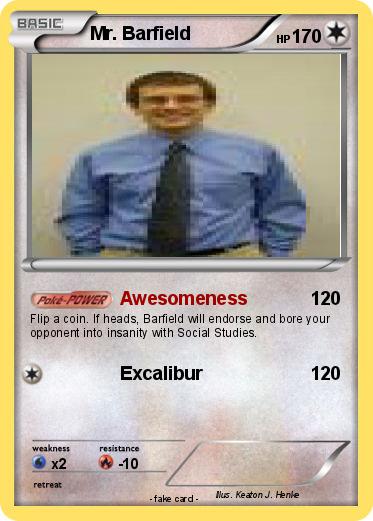 Pokemon Mr. Barfield