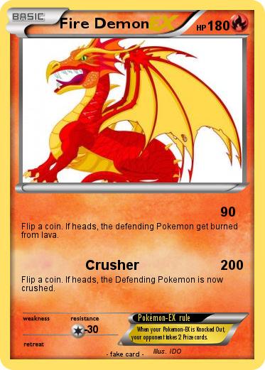 Pokemon Fire Demon