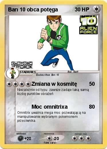 Pokemon Ban 10 obca potęga