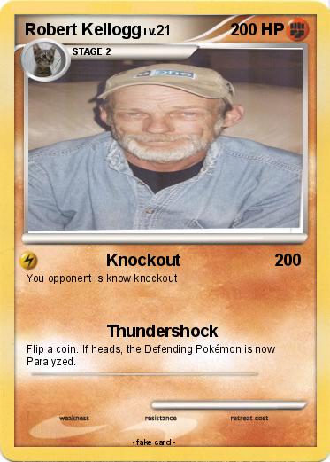 Pokemon Robert Kellogg
