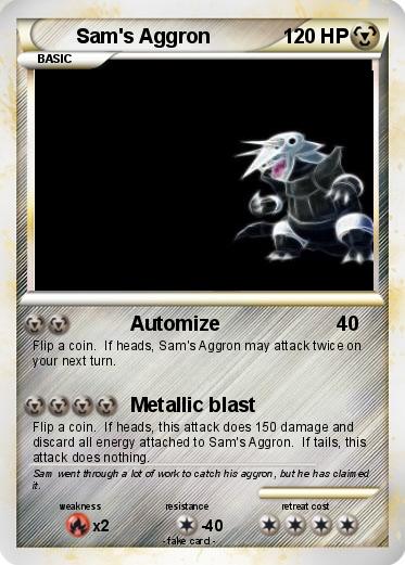 Pokemon Sam's Aggron