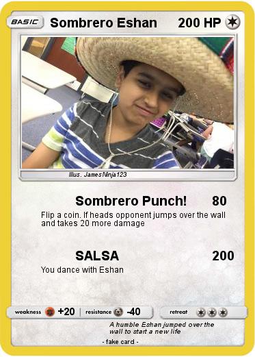 Pokemon Sombrero Eshan