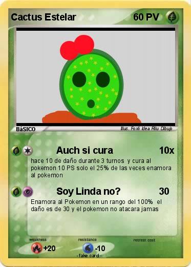 Pokemon Cactus Estelar