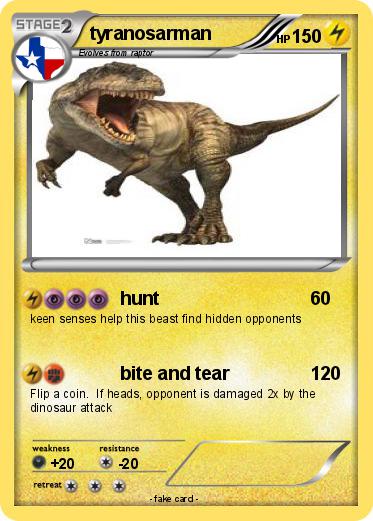 Pokemon tyranosarman