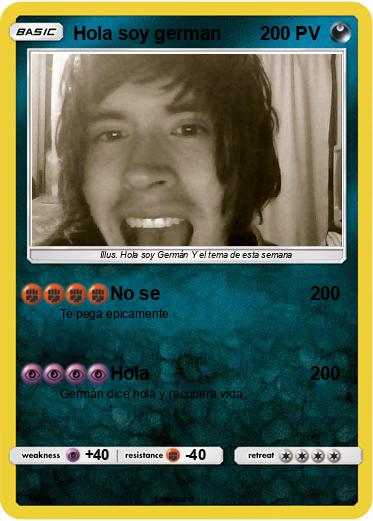 Pokemon Hola soy german