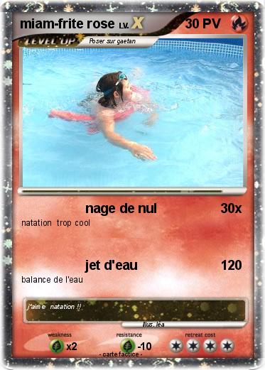 Pokemon miam-frite rose