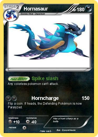 Pokemon Hornasaur