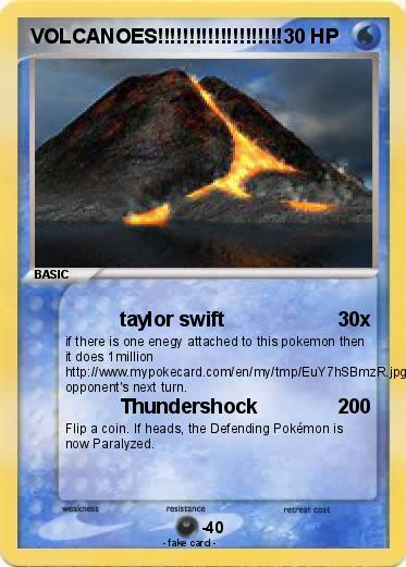Pokemon VOLCANOES!!!!!!!!!!!!!!!!!!!!